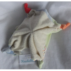 Sterntaler - Schmusetuch - Größe S - Esel Emmi - grün, hellblau, beige, grau - ca. 20 cm lang