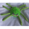 Nanu Nana - Plüschtier - Spinne - grün - ca. 27 cm groß - Schlenker