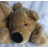Nici - Plüschtiere - zwei Plüschtiere - Bär - braun - ca. 50 cm lang - liegend