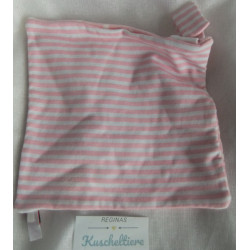 Spiegelburg - BabyGlück - Schmusetuch Schnullertuch Reh - mit kleiner Rehapplikation - ca. 19 cm x ca. 20 cm groß