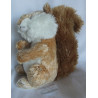 Bob der Bär - Spieltier - Plüschtier - Eichhörnchen - Braun, rotbraun-weiß meliert, weiß - ca. 20 cm hoch und 10 cm lang