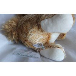 Bob der Bär - Spieltier - Plüschtier - Eichhörnchen - Braun, rotbraun-weiß meliert, weiß - ca. 20 cm hoch und 10 cm lang