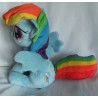 Nici - Plüschtier - My little Pony - Rainbow Dash - hellblau, bunt - ca. 30 cm groß - sitzend