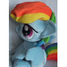 Nici - Plüschtier - My little Pony - Rainbow Dash - hellblau, bunt - ca. 30 cm groß - sitzend