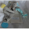 Nici - My first Nici - Schmusetuch - Elefant mit Schriftzug I love my Mummy - ca. 25 cm lang