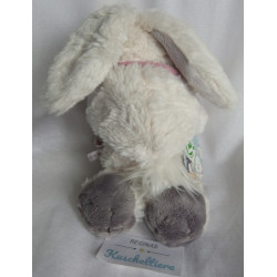 Nici - Plüschtier - Hase Linni mit Kapuze - wollweiß, rosa - ca. 25 cm groß - Schlenker