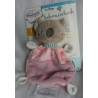 Beauty Baby - Schmusetuch - Koala - rosa, braun - mit Rasselgeräusch - ca. 25 cm lang