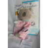 Beauty Baby - Schmusetuch - Koala - rosa, braun - mit Rasselgeräusch - ca. 25 cm lang