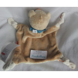 Sigikid - Schmusetuch - Bär mit Halstuch - ca. 25 cm lang