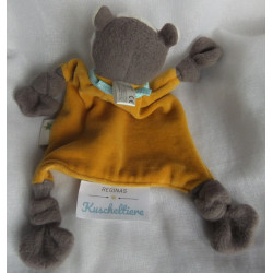 Sigikid - Schmusetuch - Bio - Dachs Kasimir mit Halstuch - ca. 22 cm lang