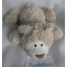 Nici - Plüschtier - Classic Bear - Bär beige mit geblümten Fußsohlen - ca. 23 cm groß - liegend