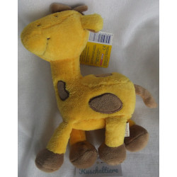 Babydream - Spieltier - Kuscheltier - Giraffe - gelb, braun - ca. 25 cm hoch und ca. 12 cm lang