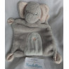 Dopodopo - Takko - Schmusetuch Elefant grau, weiß, rosa - Sternchenmotive - ca. 25 cm lang