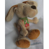 Sigikid - Plüschtier - Hund Fips mit Halstuch - Brauntöne, kariert - ca. 28 cm groß - Schlenker