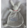 H&M - Schmusetuch - Hase I love snuggles mit Schleife und Herzchenmotiv - ca. 23 cm lang