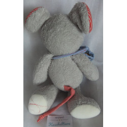 Käthe Kruse - Kuscheltier-Spieltier - Maus Robin mit Säckchen und Halbmond - ca. 35 cm groß