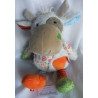 Sigikid - Plüschtier - Patchwork Sweety Kuh - weiß, braun, orange, grün - ca. 30 cm groß Schlenker