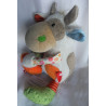 Sigikid - Plüschtier - Patchwork Sweety Kuh - weiß, braun, orange, grün - ca. 30 cm groß Schlenker