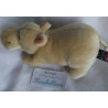 Trudi - Plüschtier - Nilpferd - beige - ca. 18 cm lang und ca. 9 cm hoch