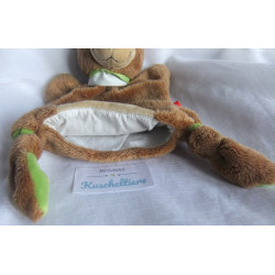 Sigikid - Schmusetuch/Handpuppe - Bär mit Halstuch - ca. 25 cm lang