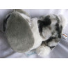 Softtoys - Plüschtier - Hase - grau, weiß - ca. 30 cm lang und ca. 15 cm hoch