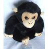 Simba Disney National Geographic - Plüschtier - Affe Schimpanse - schwarz, braun - ca. 25 cm groß - sitzend