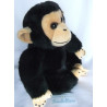 Simba Disney National Geographic - Plüschtier - Affe Schimpanse - schwarz, braun - ca. 25 cm groß - sitzend