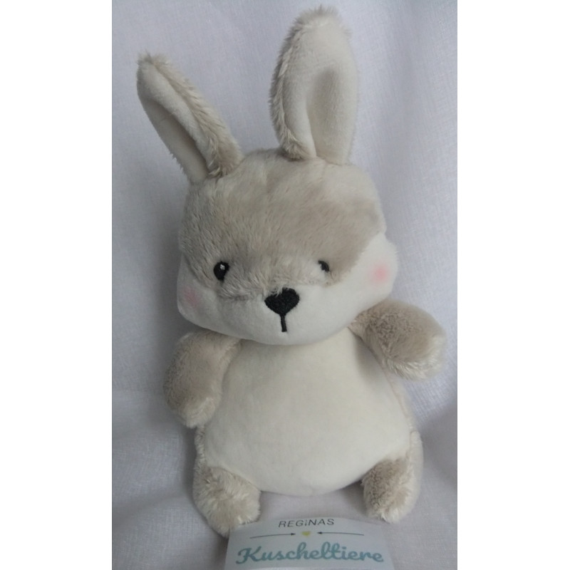 H&M Home - Plüschtier - Hase - weiß, grau - ca. 21 cm groß - Schlenker