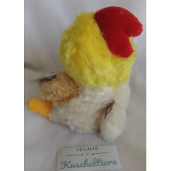 Kuschelwuschel Karstadt - Plüschtier - Eierwärmer - Huhn - gelb, rot ,weiß, orange - ca. 15 cm groß
