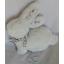 Cupcakes and Cashmeres - Stofftier-Kuschelkissen - Hase figürlich - weiß - ca. 32 cm lang und ca. 29 cm hoch