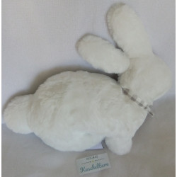 Cupcakes and Cashmeres - Stofftier-Kuschelkissen - Hase figürlich - weiß - ca. 32 cm lang und ca. 29 cm hoch