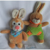 Zwei Plüschtiere - Windel GmbH Plüschtier Hase - Althans Plüschtier Hase mit Rasselgeräusch