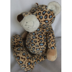Nici - Plüschtier - Wild Friends - Leopard beige, braun mit hellblauen Flecken - ca. 50 cm groß - Schlenker