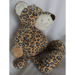 Nici - Plüschtier - Wild Friends - Leopard beige, braun mit hellblauen Flecken - ca. 50 cm groß - Schlenker