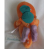 Nici - Plüschtier - Der kleine Drache Kokosnuss - orange, grün - ca. 15 cm groß - Schlenker