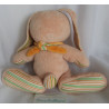 Steiff - Plüschtier - Hase Hannes - mit Halstuch - orange, apricot, bunte Streifen - ca. 25 cm groß - Schlenker