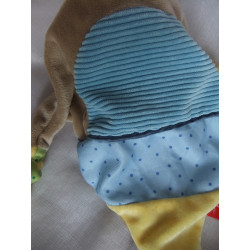 Sigikid - Schmusetuch - Seepferdchen Lolarella - bunt - ca. 35 cm lang