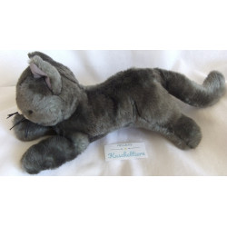 Ikea - Plüschtier - Kat Minnen - Katze - dunkelgrau - ca. 35 cm groß liegend -