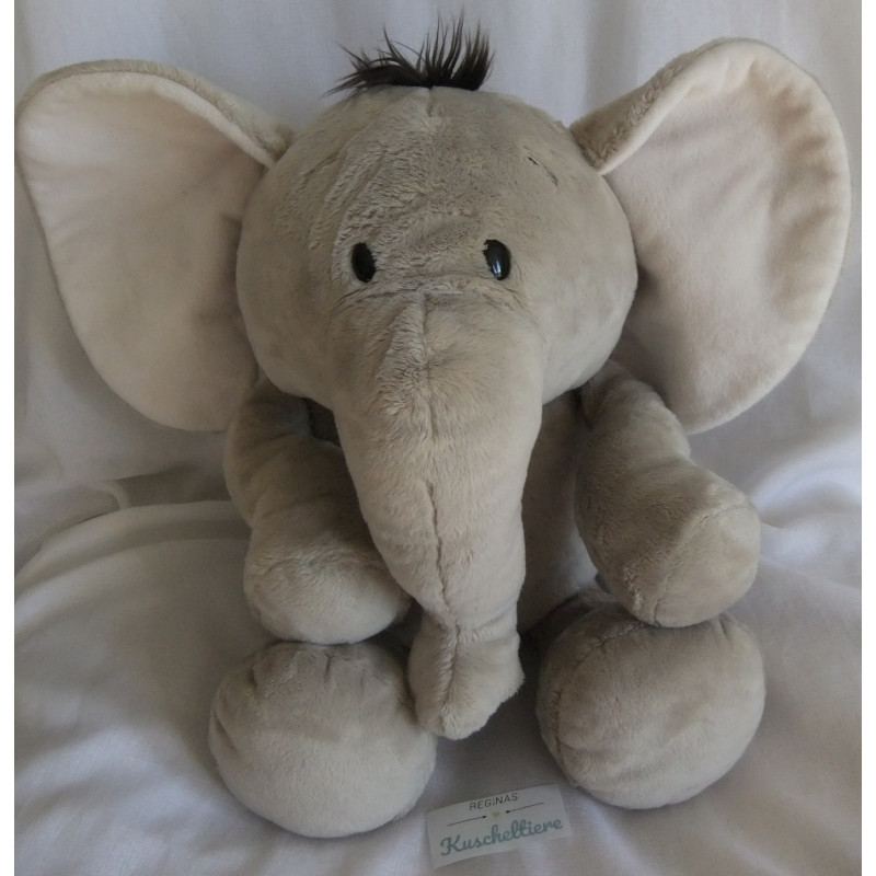 Nici - Plüschtier - Crazy Friday - Elefant Zuli - grau, weiß - ca. 50 cm groß - Schlenker
