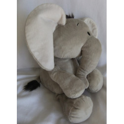 Nici - Plüschtier - Crazy Friday - Elefant Zuli - grau, weiß - ca. 50 cm groß - Schlenker