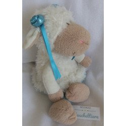 Nici - Plüschtier - Schaf Jolly Mäh Summer - weiß, türkis - ca. 29 cm groß - Schlenker