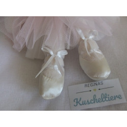 Bukowski Design - Plüschtier - Ballerina Maus mit Tüllrock und Schleife am Öhrchen - ca. 28 cm groß - Schlenker