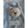 Aldi - Florett - Schmusetuch - Bär - hellblau/beige - ca. 30 cm x 30 cm groß