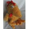 Sigikid - Plüschtier - Huhn Zicke Zacke - gelb, rot - ca. 25 cm groß - Schlenker