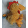 Sigikid - Plüschtier - Huhn Zicke Zacke - gelb, rot - ca. 25 cm groß - Schlenker