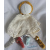 Babydream - Schmusetuch - Löwe - Musselin - beige - ca. 40 cm lang