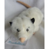Kösener Spielzeug GmbH - Zoo Leipzig - Plüschtier - Opossum Heidi - weiß - ca. 20 cm lang