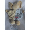 Topolino - Schmusetuch - Elefant - gelb, hellblau - mit Rasselgeräusch - ca. 25 cm lang