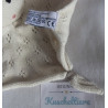 IdiS Toodo - Schmusetuch - Organic Cotton Baumwolle - Hase - beige, grau - ca. 18 cm lang