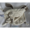 IdiS Toodo - Schmusetuch - Organic Cotton Baumwolle - Hase - beige, grau - ca. 18 cm lang